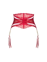 Dámsky sexy podväzkový pás Matildea red - Obsessive