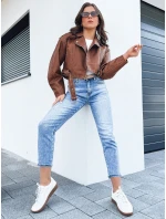 Dámska kožená bunda BADEN camel FashionStreet TY4337 Dámska kožená bunda BADEN camel FashionStreet TY4337