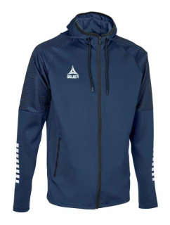 Futbalová tréningová mikina s kapucňou SELECT Monaco navy blue v24
