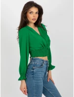 Blúzka DHJ BZ 13866.92P zelená