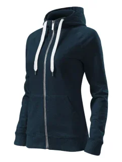 Dámska mikina s kapucňou Voyage navy blue