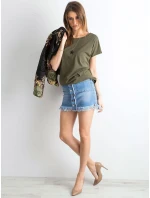 Tričko RV TS 4662.28P khaki