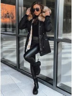 Dámska zimná bunda GARNET black FashionStreet TY3947 Dámska zimná bunda GARNET black FashionStreet TY3947
