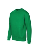 Unisex mikina Crew (trávovo zelená)