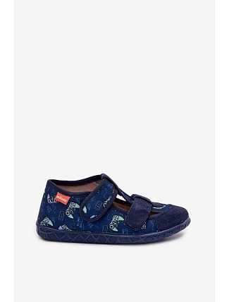 Dětské pantofle Milami pro chlapce tmavě modré Reathiana