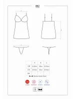 Príťažlivá košieľka 862 - CHE - Obsessive