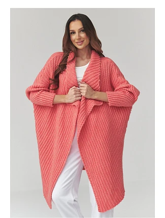 Zapínanie svetra model 226878 Makadamia