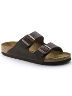 Úzke žabky Birkenstock Arizona Nubuk Habana (52533)
