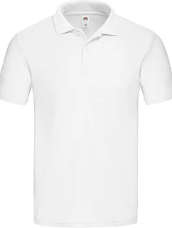 Fruit of the Loom Original Polo Pánske piqué polo 16.3050 biele