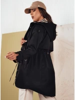 Dámska prechodná bunda MOZA black FashionStreet TY4285