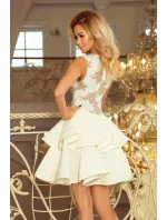 Dámske šaty s čipkovaným dekoltom model 5963836 Dámske šaty s čipkovaným dekoltom model 5963836