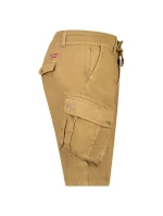 Geografické Nórsko Pakito DB 256 M SY1623H/GN-Khaki šortky Geografické Nórsko Pakito DB 256 M SY1623H/GN-Khaki šortky