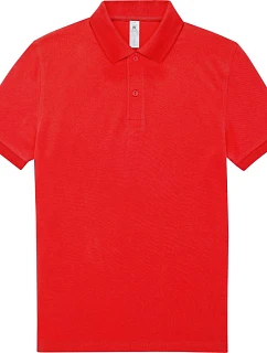 B&C My Polo 180 Piqué polo 01.U424 červená