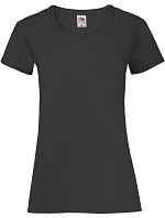 Fruit of the Loom Lady-Fit Valueweight T Dámske tričko 16.1372 čierne Fruit of the Loom Lady-Fit Valueweight T Dámske tričko 16.1372 čierne
