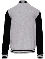 Kariban K 497 Unisexová mikina „Teddy“ 20.K497 oxford grey/black Kariban K 497 Unisexová mikina „Teddy“ 20.K497 oxford grey/black