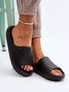 Lekkie Klapki Damskie Big Star NN274A042 Czarne