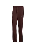 Pánske tričko adidas Essentials 3-Stripes Fleece Brown JX0713 Pánske tričko adidas Essentials 3-Stripes Fleece Brown JX0713