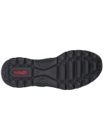 Dámske čierne topánky Rieker na suchý zips N4299-00 Dámske čierne topánky Rieker na suchý zips N4299-00