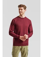 Fruit of the Loom Lightweight Raglan Sweat Pánska raglánová mikina 16.2138 light graphite