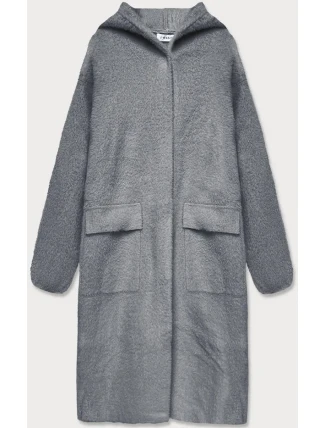 Šedý vlnený overal s kapucňou (B3006) Šedý vlnený overal s kapucňou (B3006)