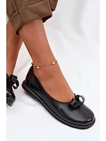 Kožené dámské polobotky Zazoo 379 Černé