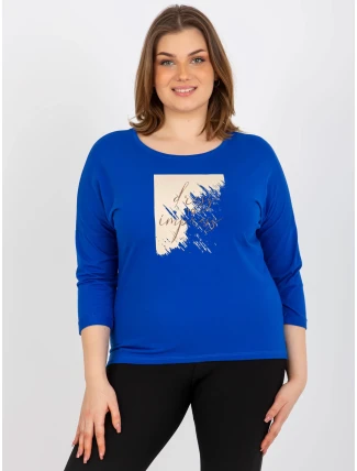 Dámska blúzka RV BZ 8484.15P tmavo modrá - FPrice