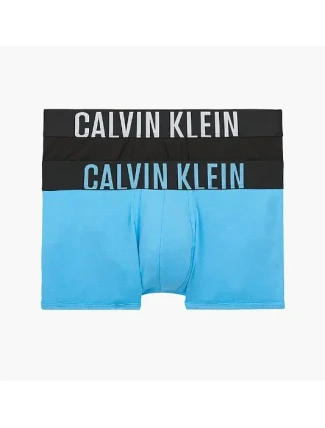Trenírky 2pack NB2602A 1SR - čierna / modrá - Calvin Klein