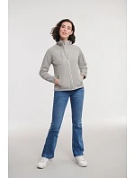 Russell Athletic 410F Dámska 3-vrstvová bionic softshellová bunda 10.410F iron grey Russell Athletic 410F Dámska 3-vrstvová bionic softshellová bunda 10.410F iron grey