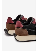Męskie Sneakersy Memory Foam System Big Star NN174357 Czarne