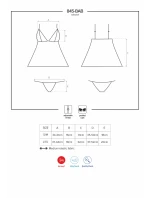 Okúzľujúca košieľka 845 - BAB Babydoll - Obsessive