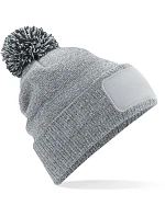 Beechfield B 443 Pletená čiapka Snowstar® 53.0443 melírovaná šedá/čierna Beechfield B 443 Pletená čiapka Snowstar® 53.0443 melírovaná šedá/čierna