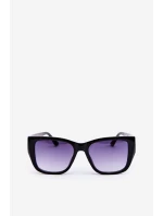 Damskie Okulary Przeciwsłoneczne Z Ozdobnymi Detalami UV400 Czarne