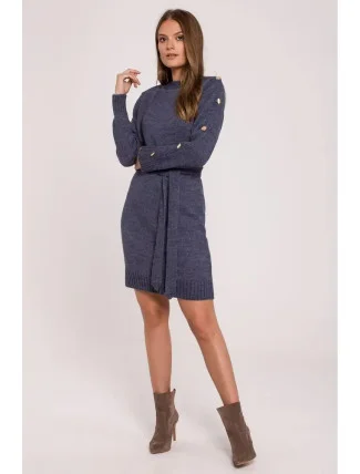 Dámske úpletové šaty K123 - Makover