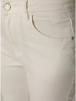 Dámske džínsy UY2860 cream - FashionStreet