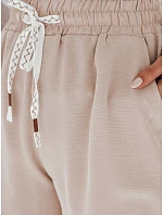 Dámske šortky NOT TOMORROW khaki FashionStreet SY0447 Dámske šortky NOT TOMORROW khaki FashionStreet SY0447