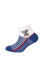 Gatta 224.N59, G24.N59 Cottoline Woisenne chlapčenské vzorované ponožky 21-26 Gatta 224.N59, G24.N59 Cottoline Woisenne chlapčenské vzorované ponožky 21-26