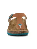 Šľapky Birkenstock Gizeh Desert Soil Ginger Jr 1024327