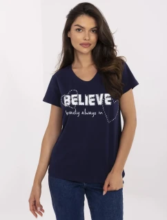 Tričko CLM TS 1726.87 tmavomodré