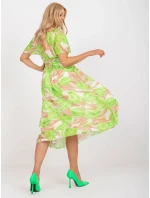 Šaty DHJ SK 15967.54P svetlo zelená