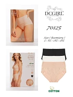 Spodná bielizeň DC Girl 70125, balenie, veľkosti L–3XL, bavlna Spodná bielizeň DC Girl 70125, balenie, veľkosti L–3XL, bavlna