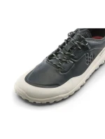 Vivobarefoot pánske TRACKER LEATHER AT LOW MENS OBSIDIAN/WHITE (309534-04)
