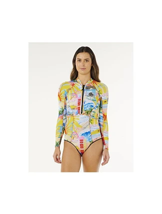 Dámska neoprénová kombinéza RIP CURL G-Bomb 1,5 mm Ls Fz Full Spring, viacfarebná Dámska neoprénová kombinéza RIP CURL G-Bomb 1,5 mm Ls Fz Full Spring, viacfarebná