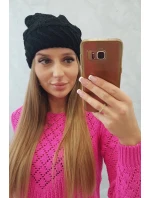 Dámska čiapka Dagmara K332 čierna