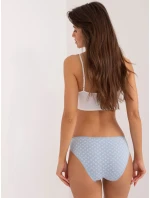 BR MT 11444 4 biele a modré spodky BR MT 11444 4 biele a modré spodky