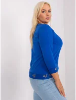 Blúzka RV BZ 9135.47 kobalt