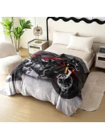 Bavlnená deka Cotton World Touch Animal, Motor 160x200