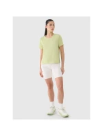 Dámske oversize rýchloschnúce tréningové tričko 4F 4FRSS25TFTSF1236-42S