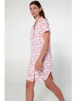 Vamp - Nočná košeľa s gombíkmi a potlačou 20287 - Vamp