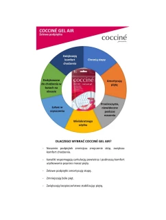 Coccine Żelowe Damskie Podpiętki Gel Air