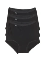 Dámske nohavičky Basic Maxi 3 Pack Black - Sloggi Dámske nohavičky Basic Maxi 3 Pack Black - Sloggi